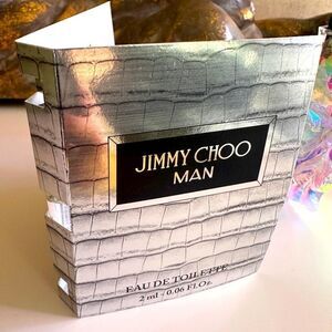 Jimmy Choo Man Eau de
Toilette Sample 2 ml / 0.06 fl oz - New
